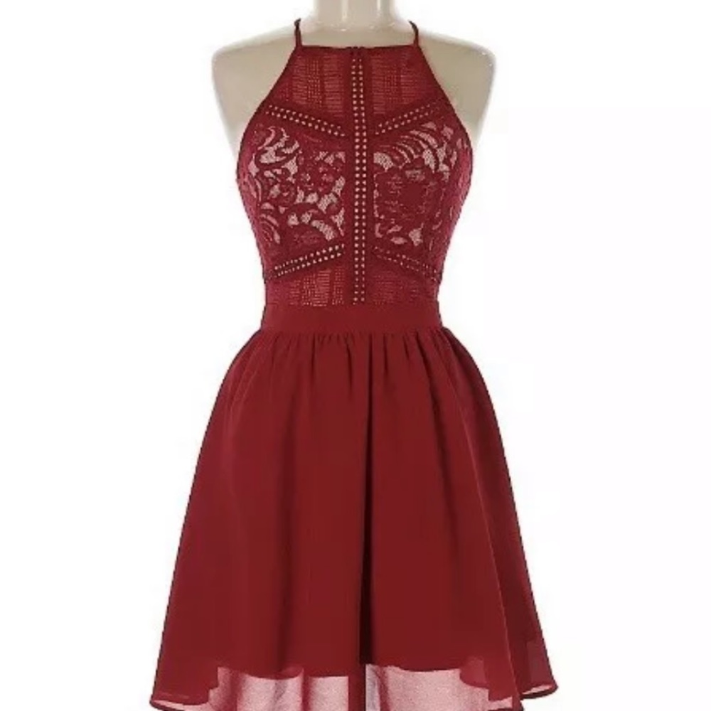 Miss guided red cocktail dress. Size 8